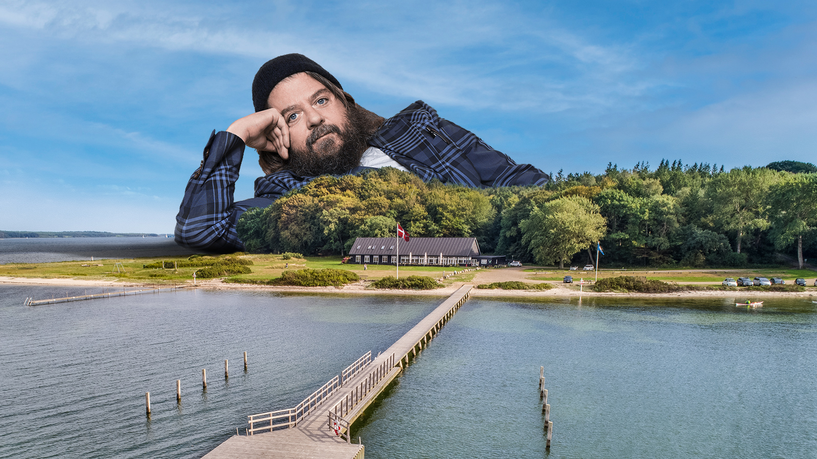 Sommer på Stenderuphalvøen