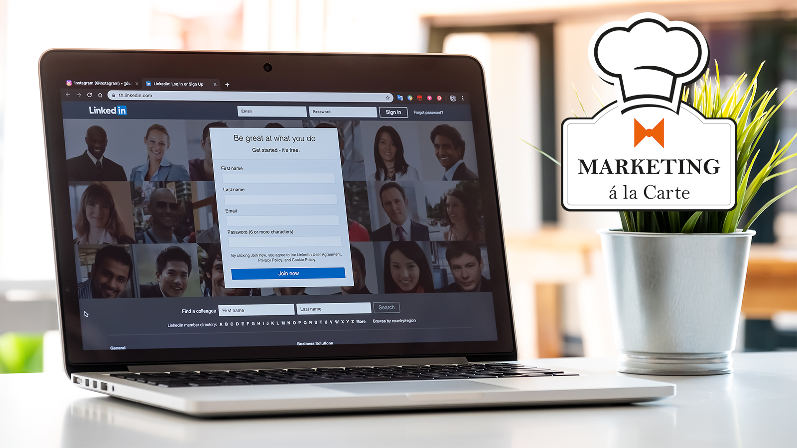 B2B salg via DIALOG på LinkedIn